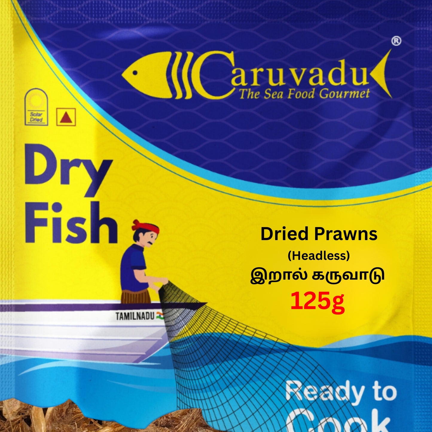 இறால் கருவாடு (Dried Prawns) Headless