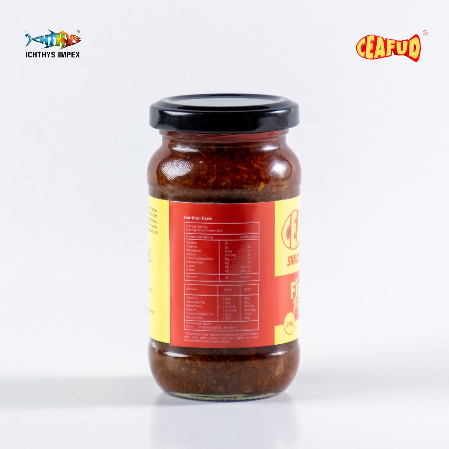 Delicious fish pickle prepared in Thoothukudi tradition, with tender fish pieces immersed in aromatic spices, perfect as a condiment.