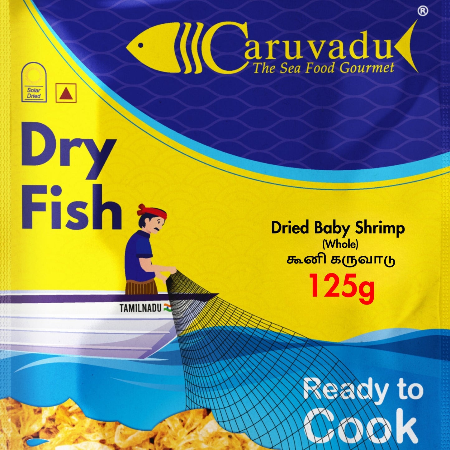 Dried Baby Shrimps- | Tiny sun-dried baby shrimps, perfect for enhancing the umami flavor in various dishes.