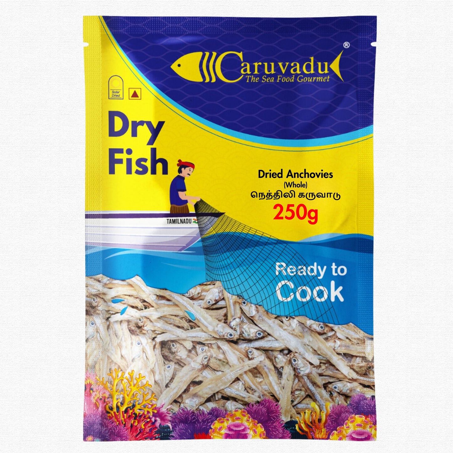 Thoothukudi dried anchovy – Premium Nethili Karuvadu