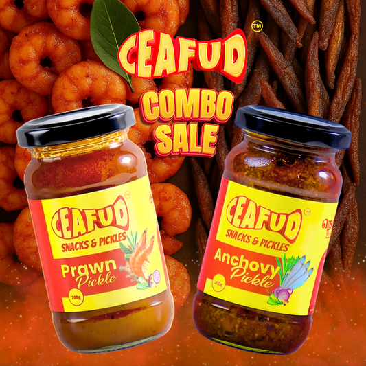 Prawn & Nethili (Anchovy) Pickle Combo